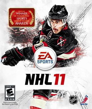 WorldWide NHL 11 cover athlete Jonathan Joews