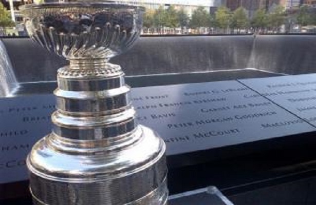 Cup Visits WTC Site with Beavis and Bailey Tribute