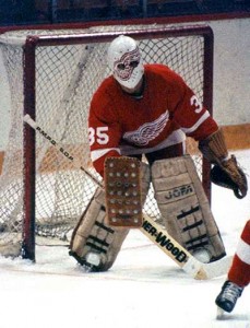 Red Wings GM Ken Holland in 1983 when he played for Detroit. Photo Credit: goaliesarchive.com