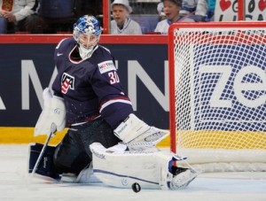 Ben Bishop was named Monday as the fourth United States goalie. He'll join the team in Sochi if there's an injury to Ryan Miller, Jonathan Quick or Jimmy Howard. Photo credit: IIHF