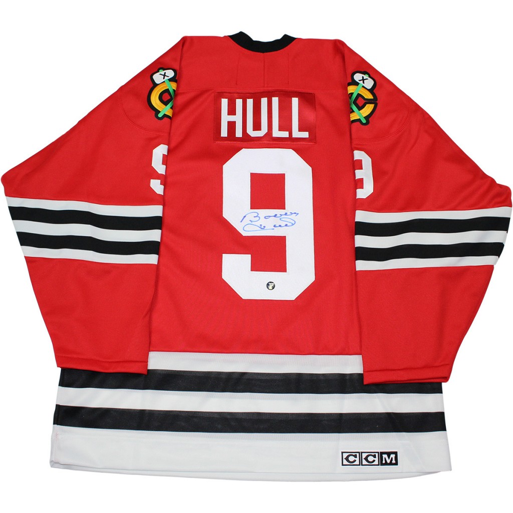 Bobby Hull Autographed Jersey