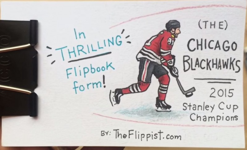 The Flippist - Chicago Blackhawks Flipbook