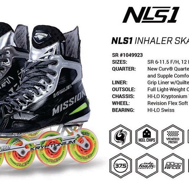 Mission Inhaler NLS Skates