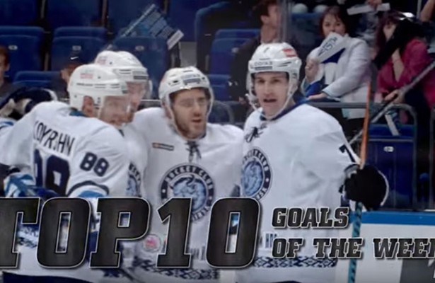 Top 10 KHL Goals For Week 5
