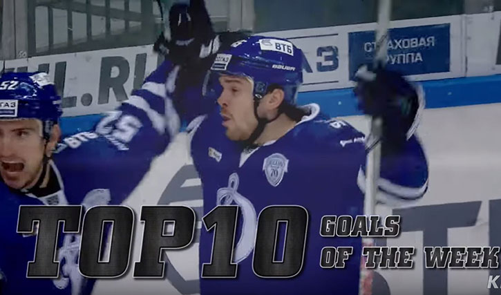 Top 10 KHL Goals Week 7 and 8